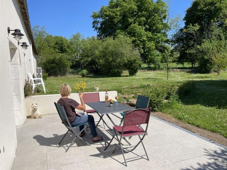 Vila Les Mimosas Gracay Exteriér fotografie